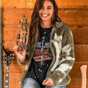 Modish Rebel Tie Dye Wubby Jacket